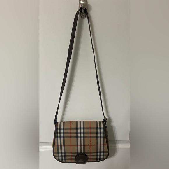Authentic - Burberry vintage Nova check shoulder bag - Picture 1 of 6